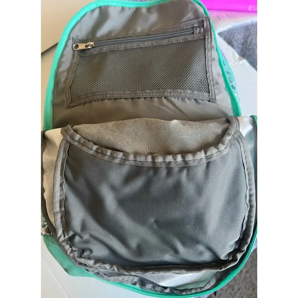 High Sierra Backpack in Aqua Blue Green Purple Hiking School Travel Laptop Gym‎